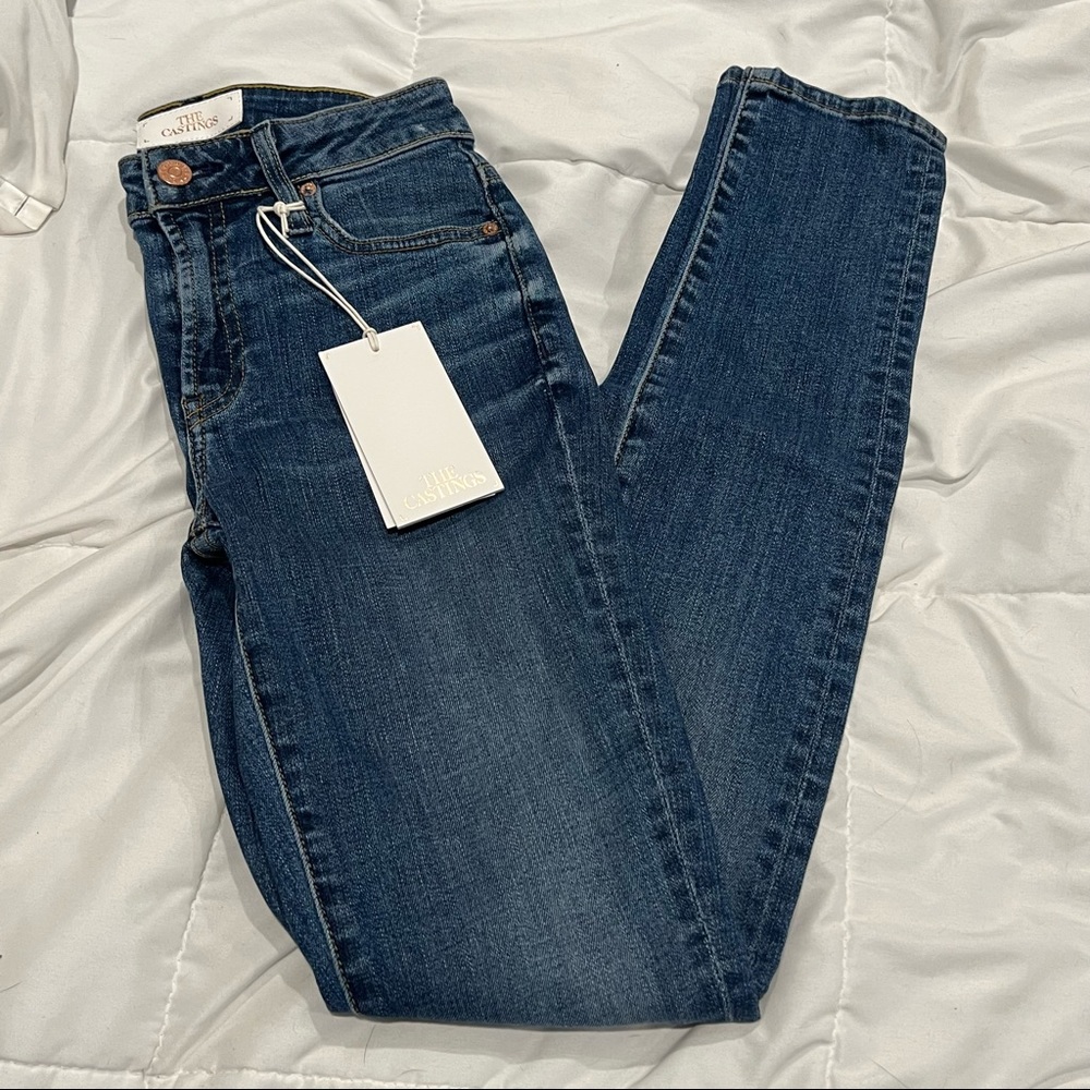 The Castings High Rise Halton Skinny Jeans Aritzia - Picture 2 of 8